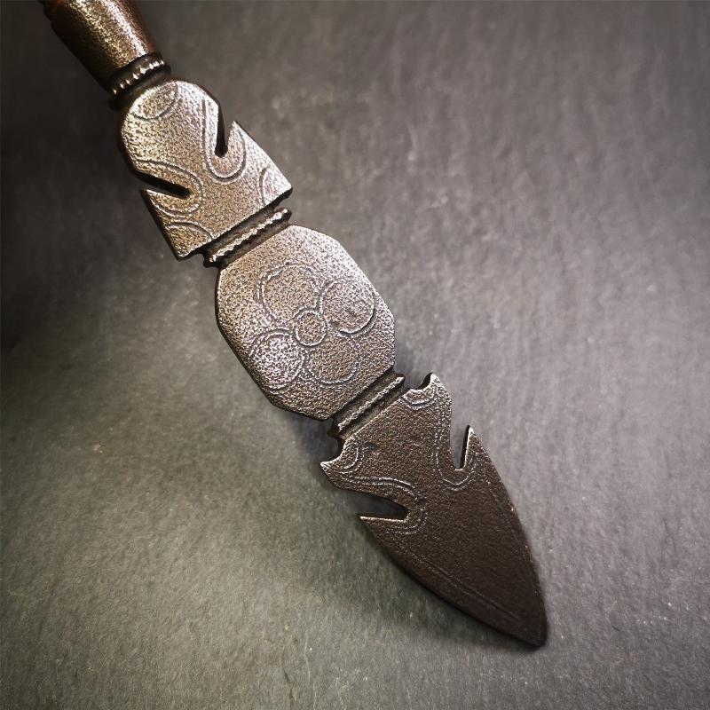 Gandhanra Tibetan Buddhist Ritual Implement - Phurba - Manjusri Sword