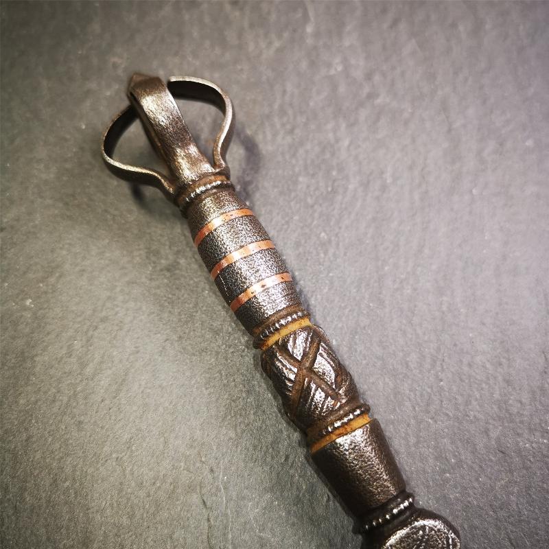 Gandhanra Tibetan Buddhist Ritual Implement - Phurba - Manjusri Sword