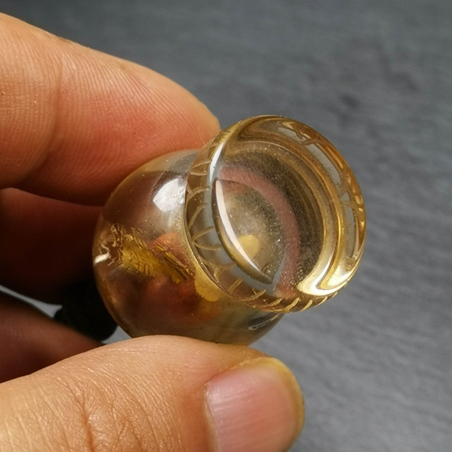 Buddhist Amulet,Crystal Stupa Pendant,Pagoda,Buddhist Tower,Gau Shrine - Gandhanra-ART