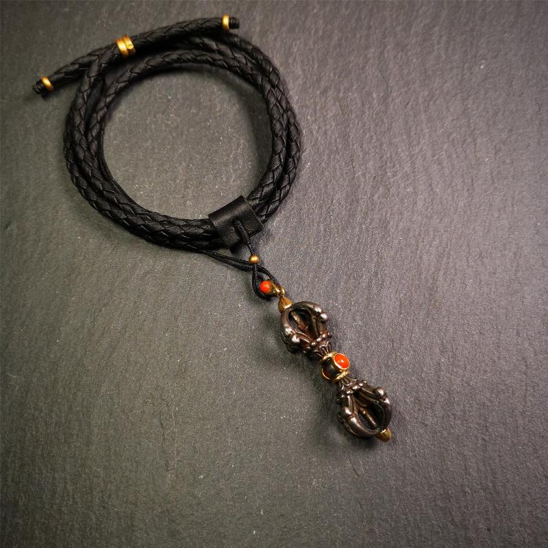 Five-pronged Vajra Necklace 2.0"