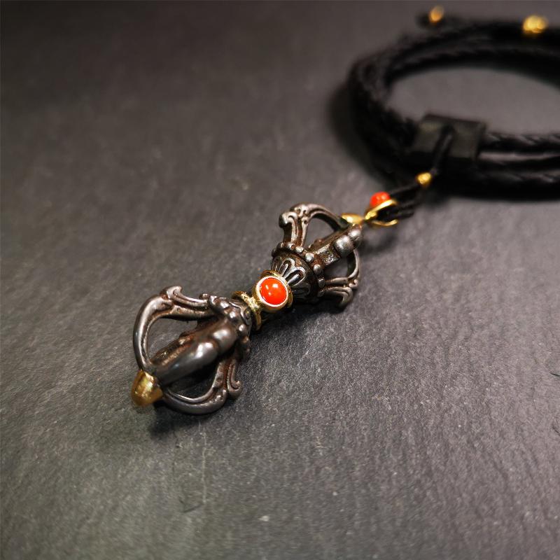 Five-pronged Vajra Necklace 2.0"