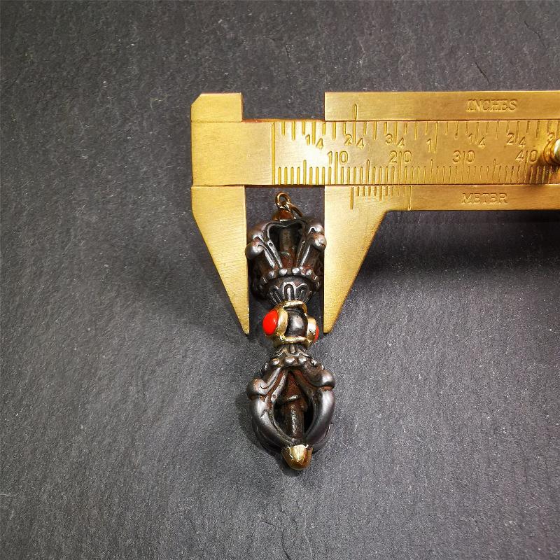 Five-pronged Vajra Necklace 2.0"