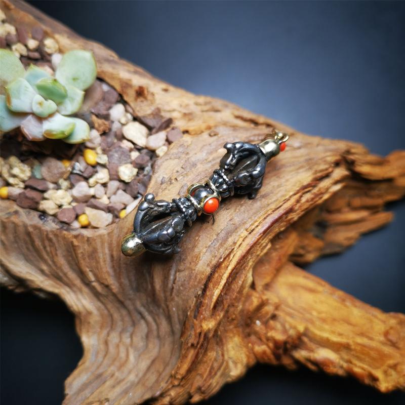 Five-pronged Vajra Necklace 2.0"