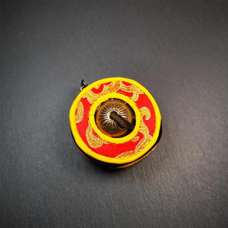 Brass Tingsha Set - Astamangal - 2.6"
