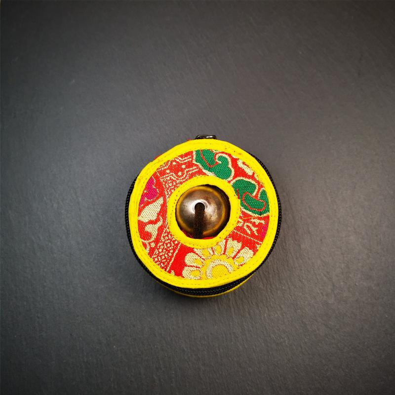 Gandhanra 2.7" Tibetan Cymbals,OM Mantra Tingsha Bell,Buddhism Ritual Implement,Handmade in Nepal