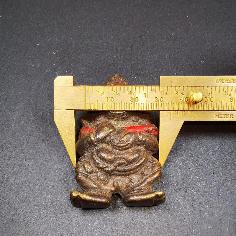 Gandhanra Handmade Tibetan Buddhist Statue,Amitayus Statue, Buddha Of Infinite Life,40 Years Old