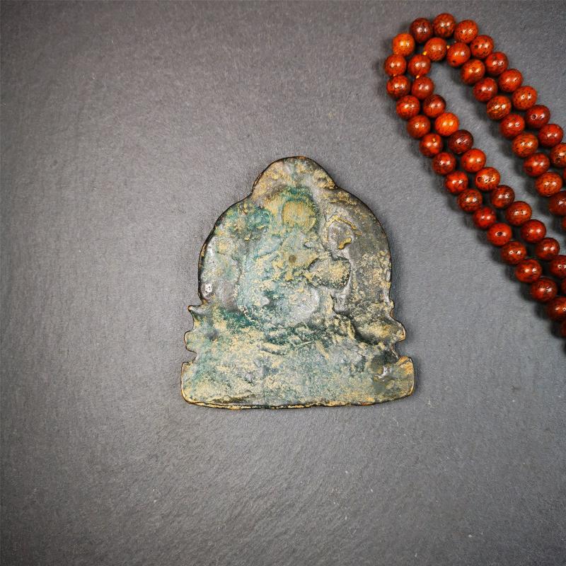 Gandhanra Handmade Tibetan Buddhist Statue,Amitayus Statue, Buddha Of Infinite Life,40 Years Old