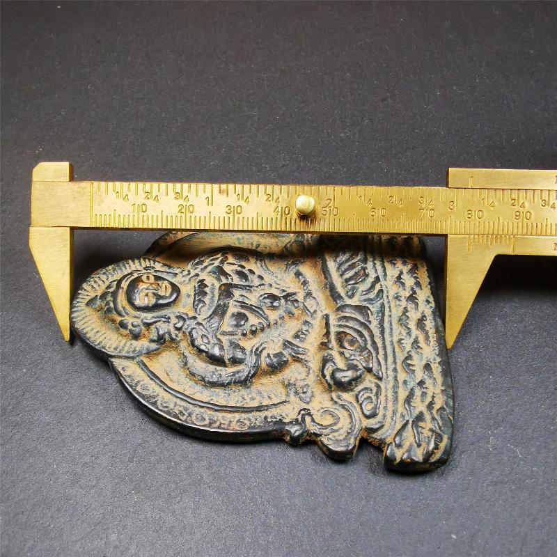 Gandhanra Handmade Tibetan Buddhist Statue,Amitayus Statue, Buddha Of Infinite Life,40 Years Old