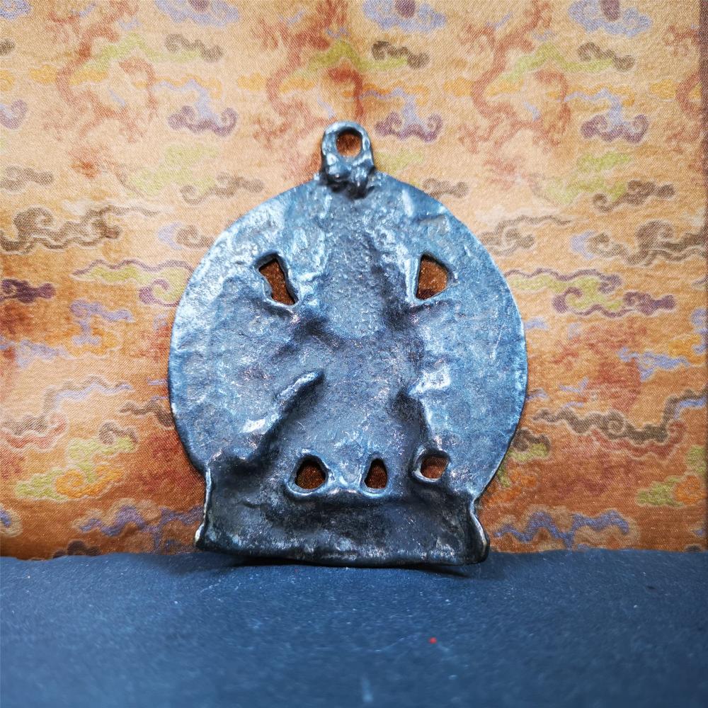 Gandhanra Vintage Tibetan Buddhist Statue,Yamantaka,Vajrabhairava,40 Years Old