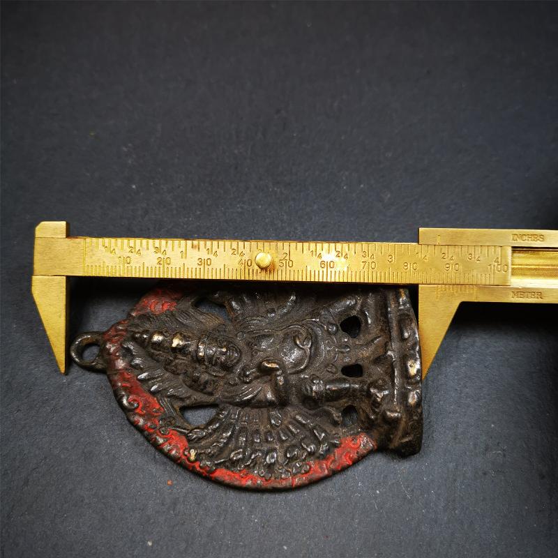 Gandhanra Vintage Tibetan Buddhist Statue,Yamantaka,Vajrabhairava,40 Years Old