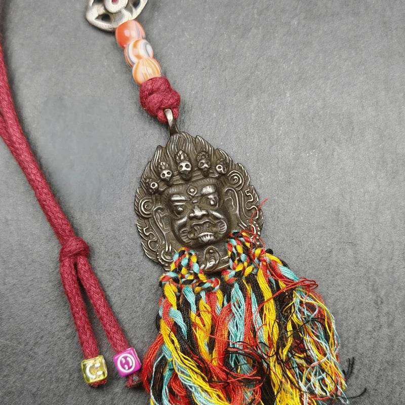 Thokcha Amulet,Mahakala Pendant, Buddhist Protector - Gandhanra-ART