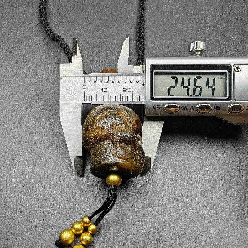 Amulet,Citipati Skull Charm - Gandhanra-ART