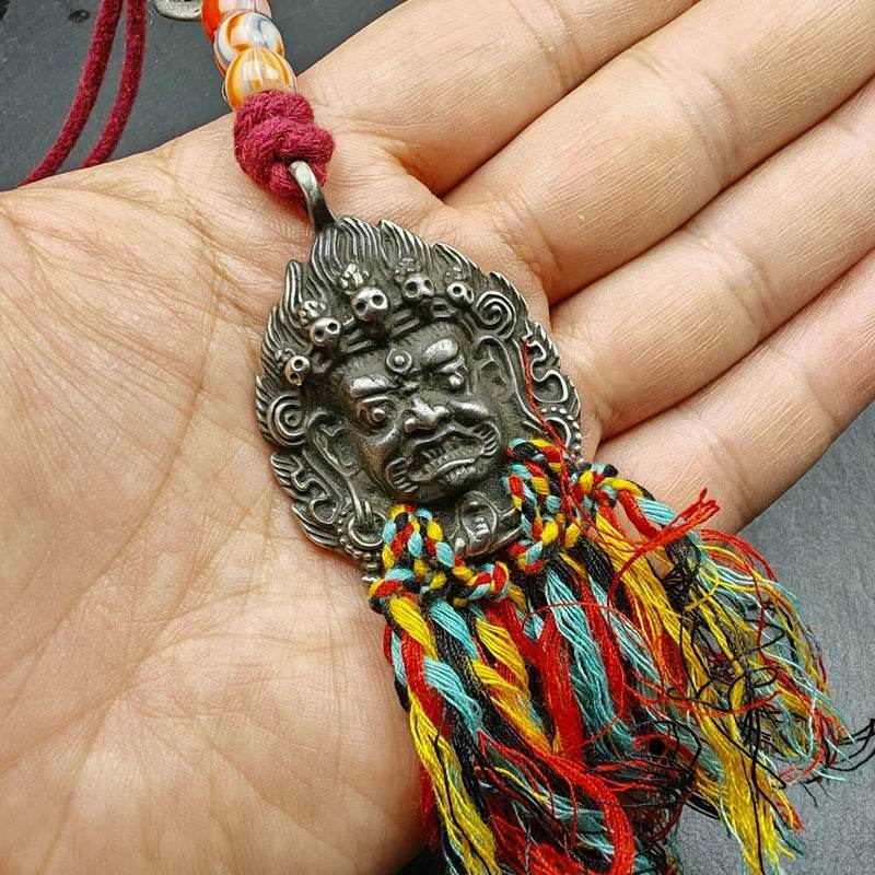 Thokcha Amulet,Mahakala Pendant, Buddhist Protector - Gandhanra-ART