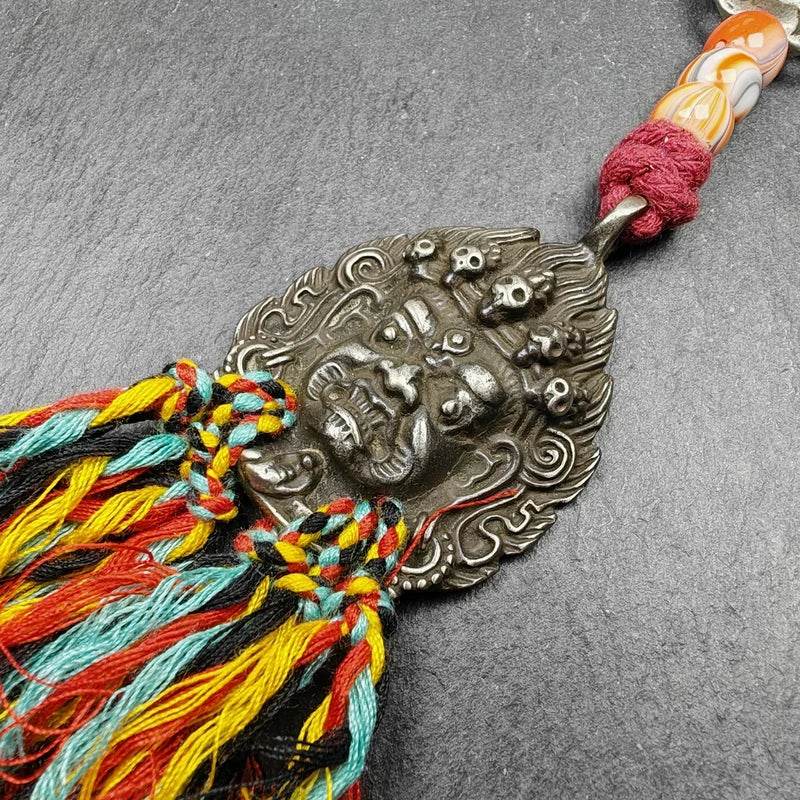 Thokcha Amulet,Mahakala Pendant, Buddhist Protector - Gandhanra-ART