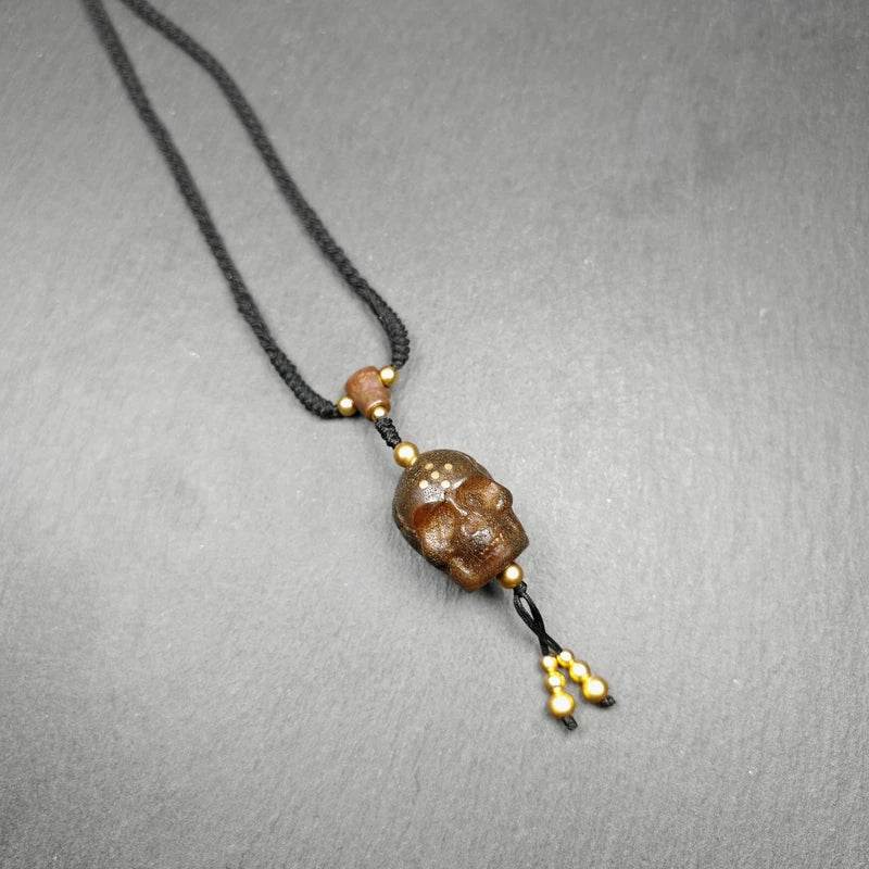 Amulet,Citipati Skull Charm - Gandhanra-ART