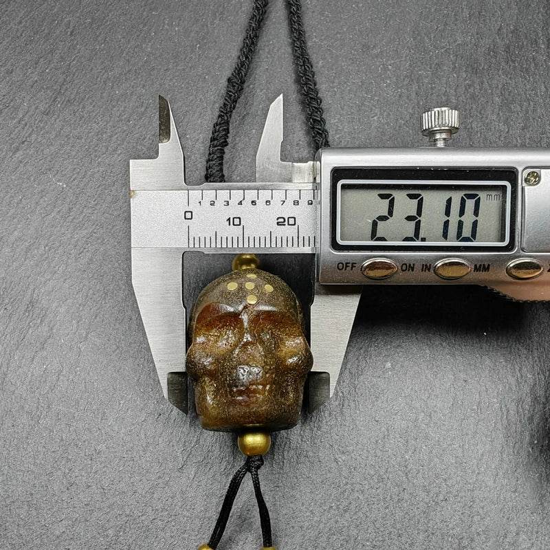 Amulet,Citipati Skull Charm - Gandhanra-ART