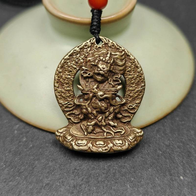 Panjaranata Mahakala Amulet Pendant - Gandhanra-ART