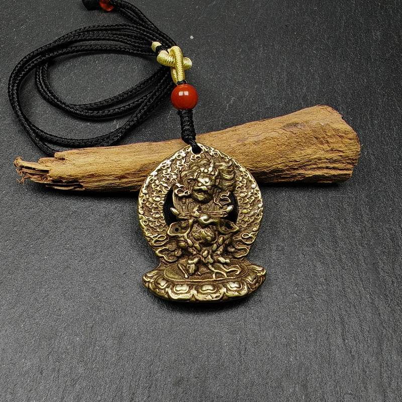 Panjaranata Mahakala Amulet Pendant - Gandhanra-ART
