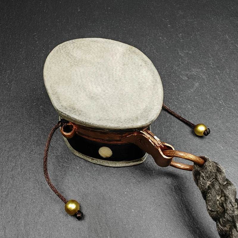 Damaru Drum,Mini Chod Drum - Gandhanra-ART