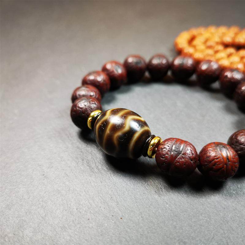 Fortune Wave Dzi Bracelet - Gandhanra-ART