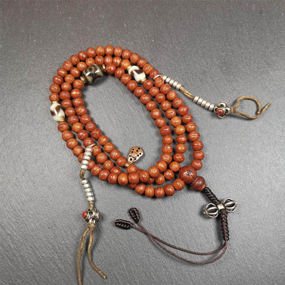 Old Bodhi Beads Mala - Gandhanra-ART