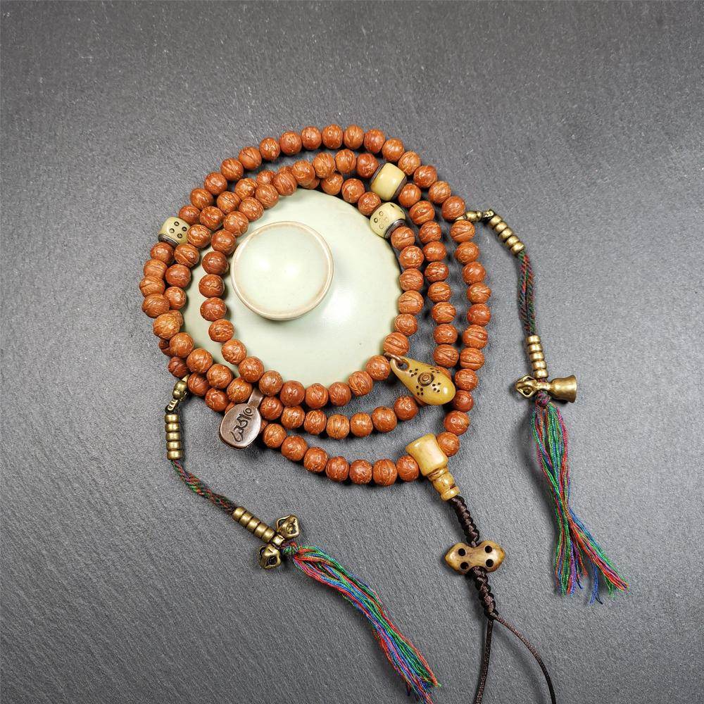 Old Bodhi Beads Mala - Gandhanra-ART