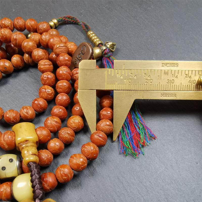 Old Bodhi Beads Mala - Gandhanra-ART