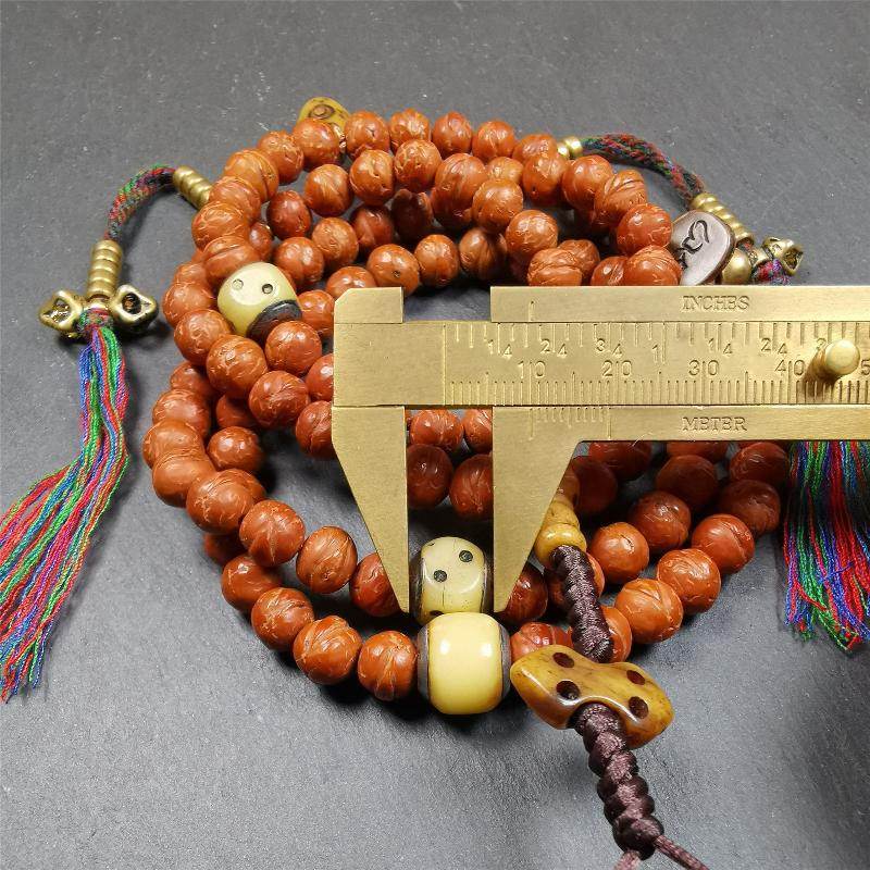 Old Bodhi Beads Mala - Gandhanra-ART