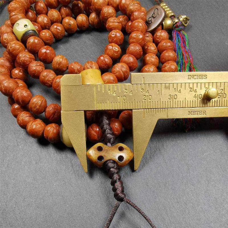 Old Bodhi Beads Mala - Gandhanra-ART