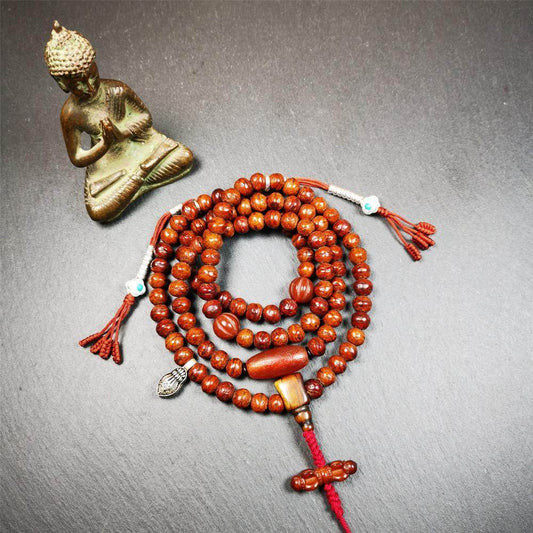 Old Bodhi Beads Mala - Gandhanra-ART
