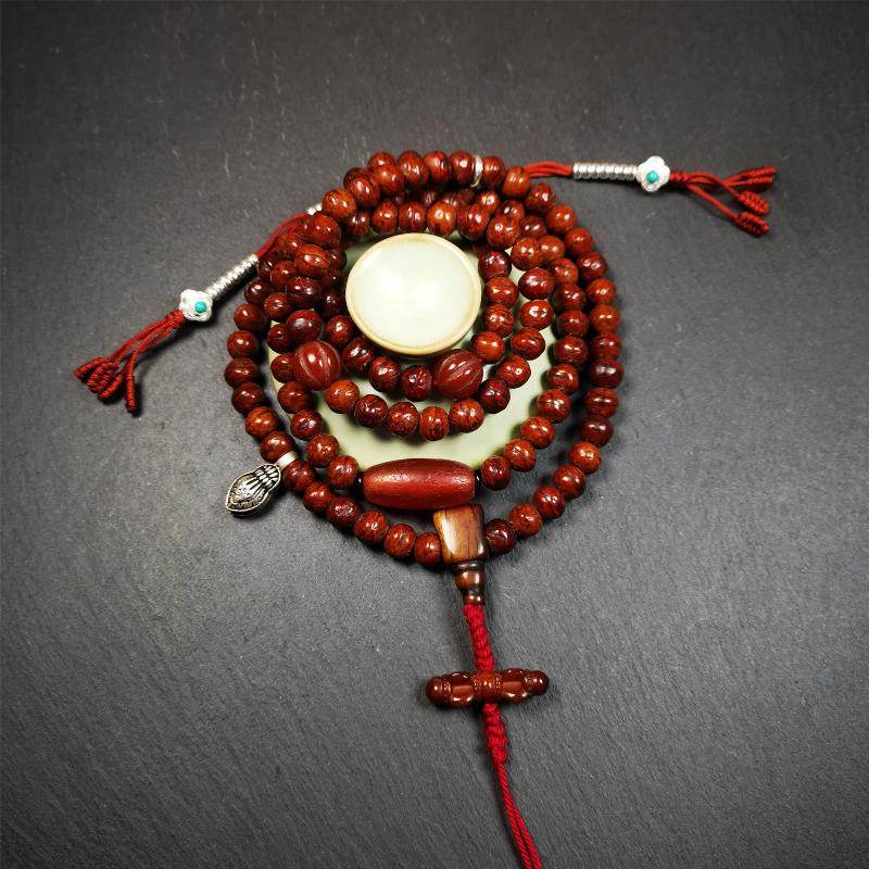 Old Bodhi Beads Mala - Gandhanra-ART