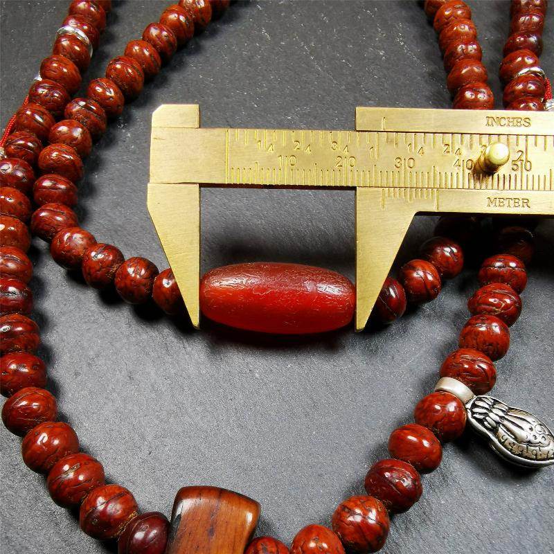Old Bodhi Beads Mala - Gandhanra-ART