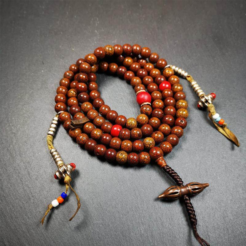 Old Lotus Seed Mala - Gandhanra-ART