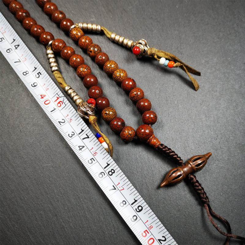 Old Lotus Seed Mala - Gandhanra-ART