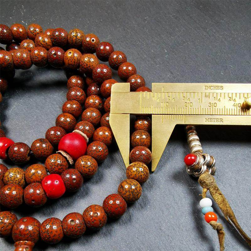 Old Lotus Seed Mala - Gandhanra-ART