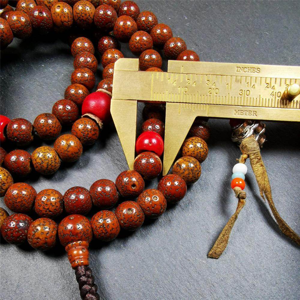Old Lotus Seed Mala - Gandhanra-ART