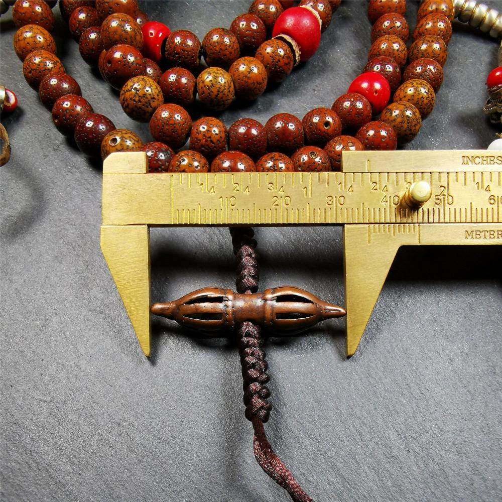 Old Lotus Seed Mala - Gandhanra-ART