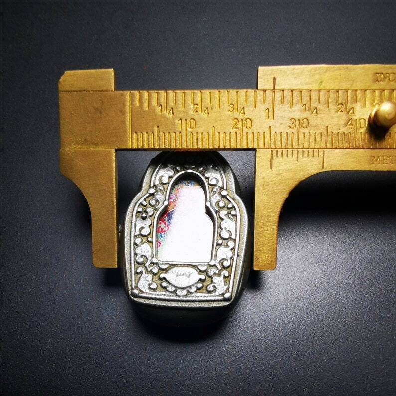 Gau Ghau Shrine,Drashi Lhamo,Zashi Lhamo,Buddhist Altar Amulet Pendant