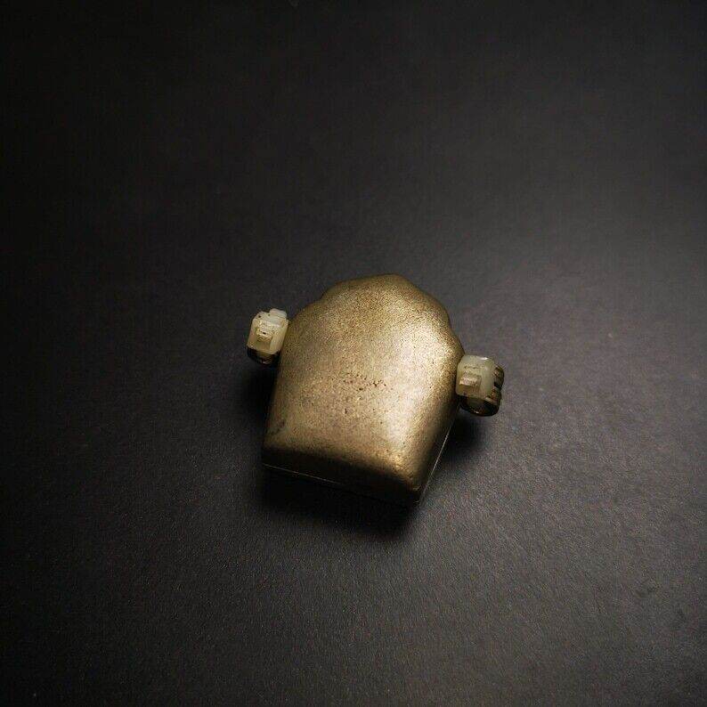 Gau Ghau Shrine, Yellow Jambhala Altar Amulet Pendant - Gandhanra-ART