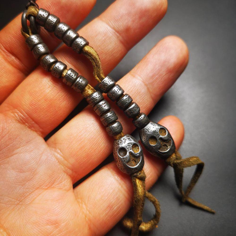 6mm Cold Iron Prayer Bead Counters - Gandhanra-ART