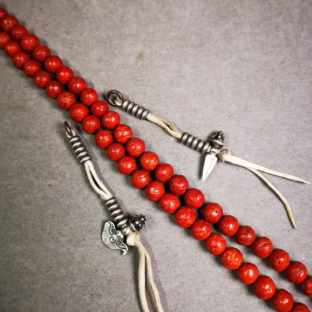 5mm White Copper Prayer Bead Counters for 6-15mm Mala