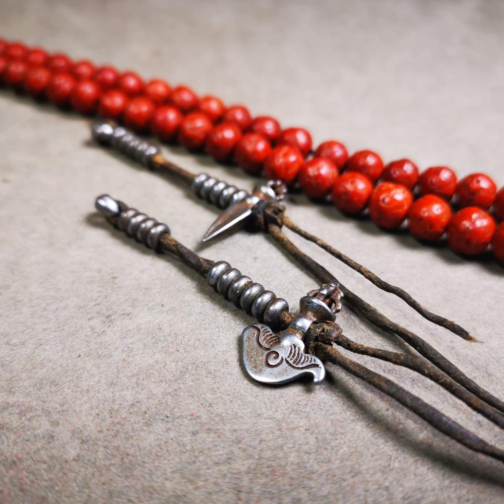 5mm Cold Iron Prayer Bead Counters for 6-15mm Mala