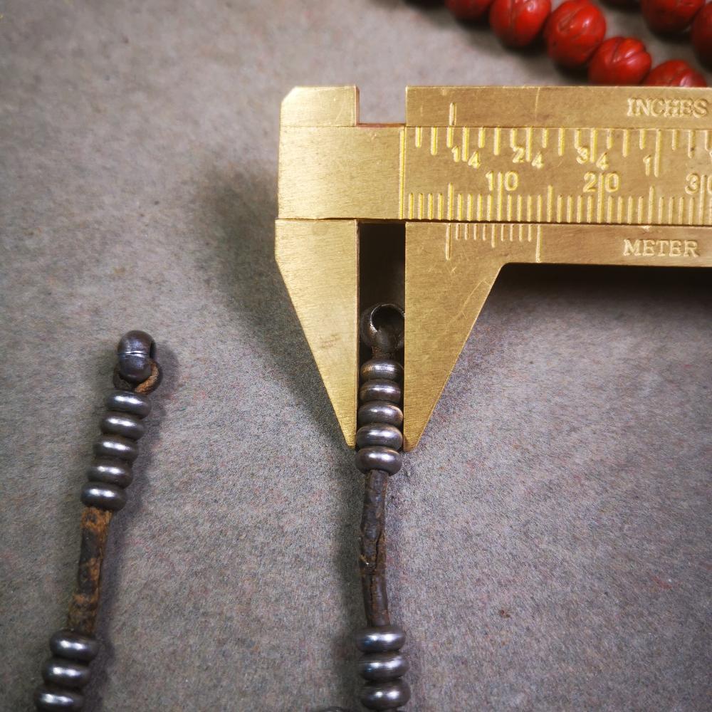 5mm Cold Iron Prayer Bead Counters for 6-15mm Mala