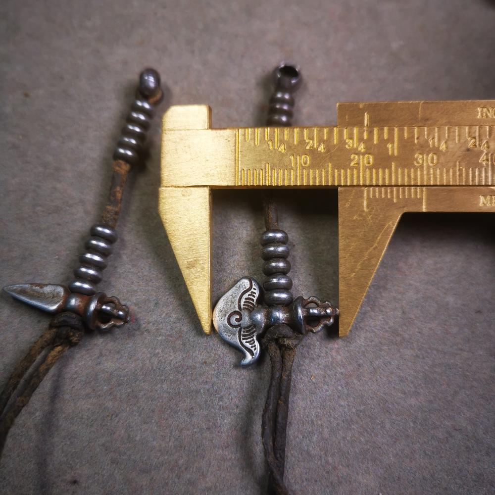 5mm Cold Iron Prayer Bead Counters for 6-15mm Mala