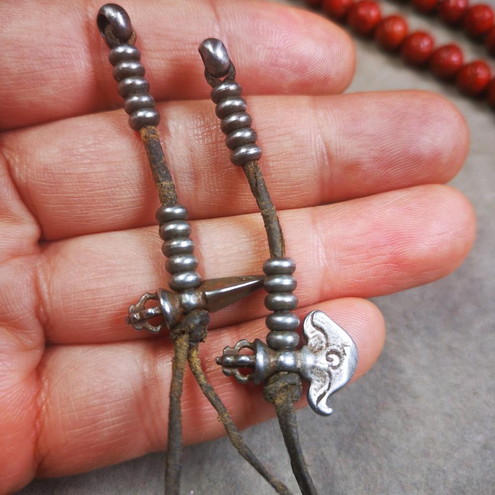 5mm Cold Iron Prayer Bead Counters for 6-15mm Mala