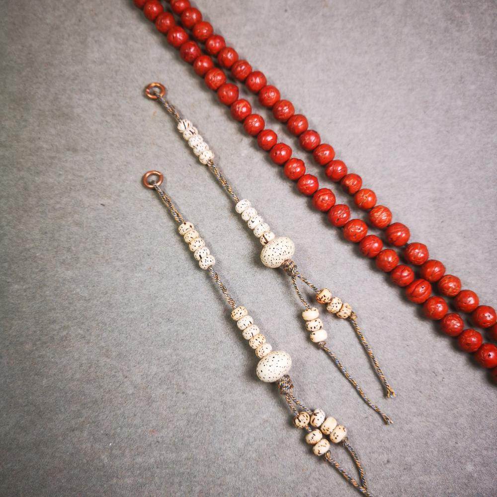 Unique 6mm Bodhi Seed Prayer Bead Counters - Gandhanra-ART