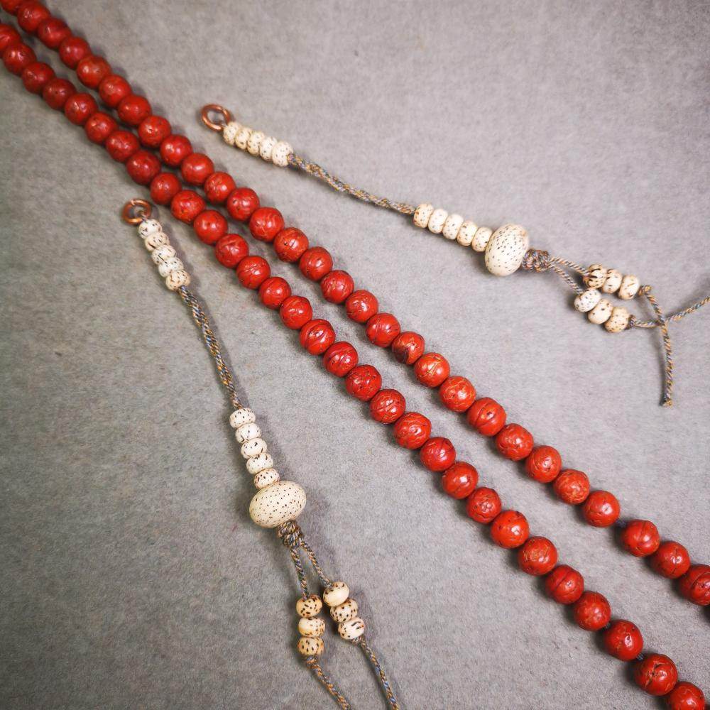Unique 6mm Bodhi Seed Prayer Bead Counters - Gandhanra-ART
