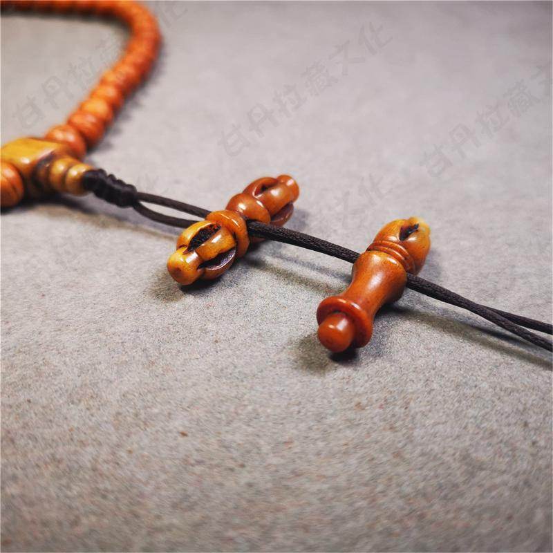 Bone Carved Vajra Bell Pendant - Gandhanra-ART