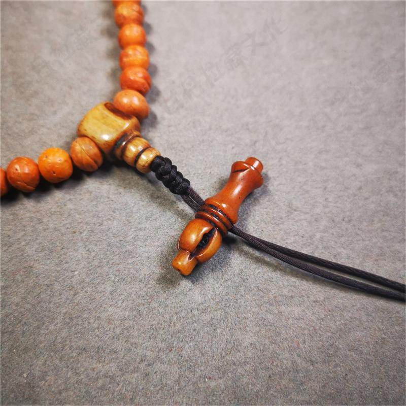 Bone Carved Vajra Bell Pendant - Gandhanra-ART