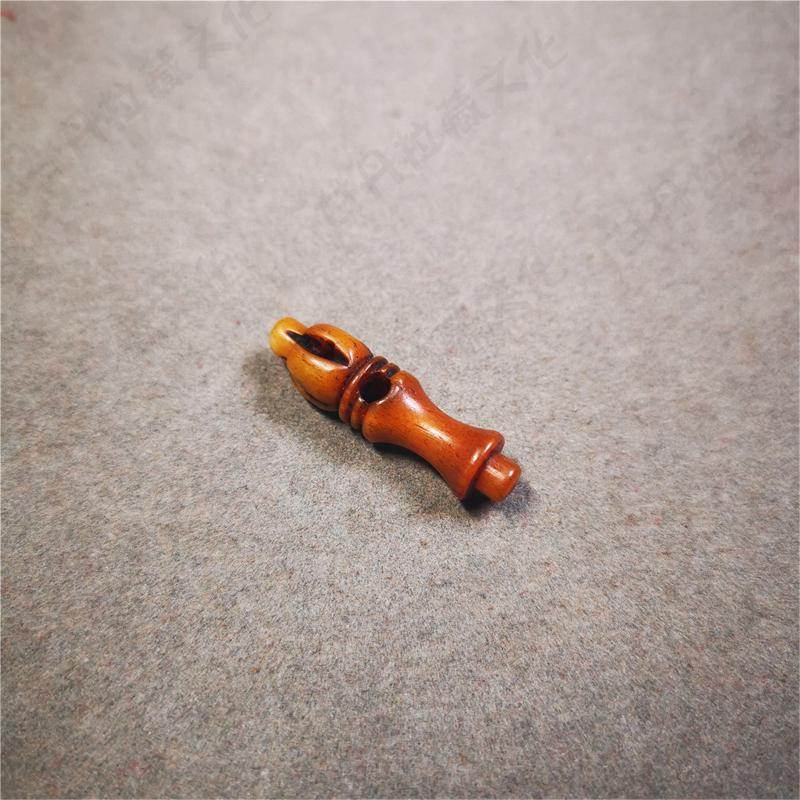 Bone Carved Vajra Bell Pendant - Gandhanra-ART